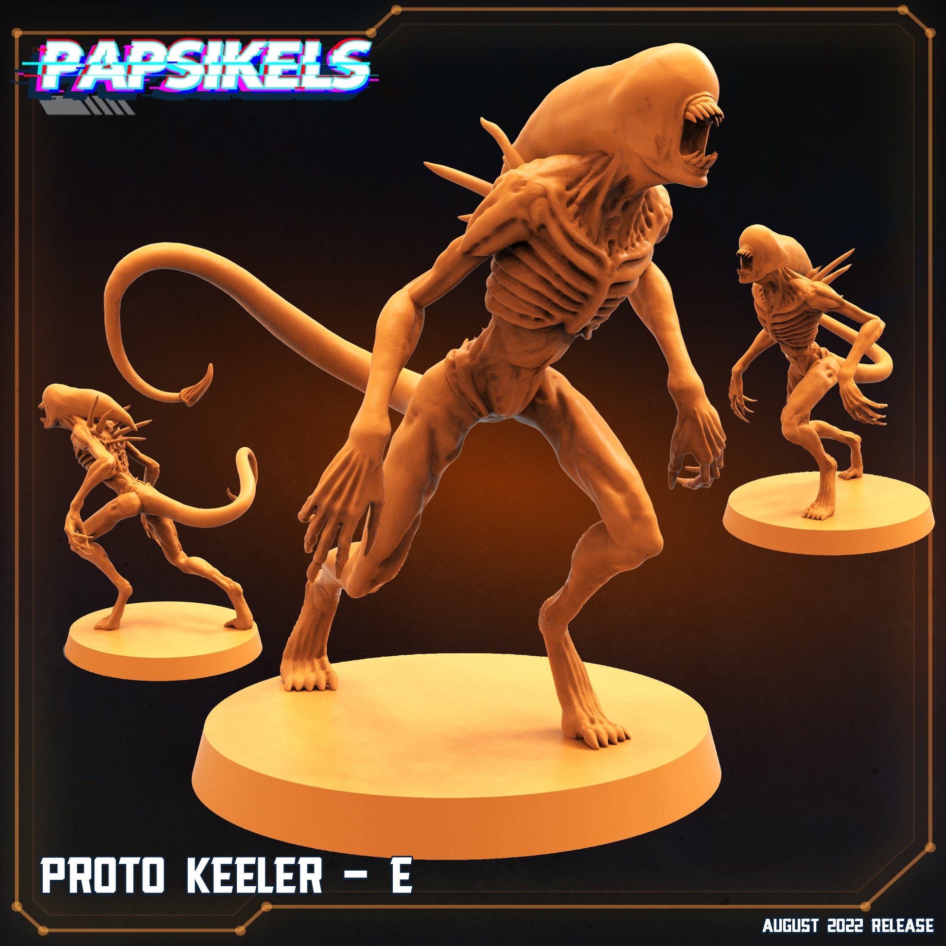 Proto Keeler E (1) Xenomorph Fan Art (sculpted by Papsikels)