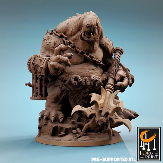 Infernum Cyclops Sitting (Sculpted by Lord of the Print)