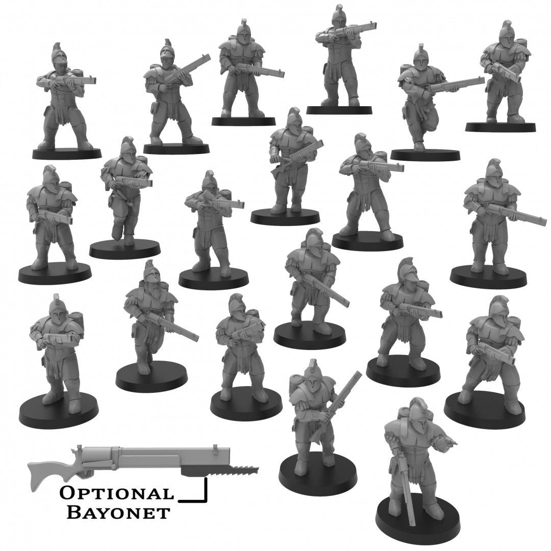 Roman Power Armoured Marines (20) (sculpted by That Evil One)