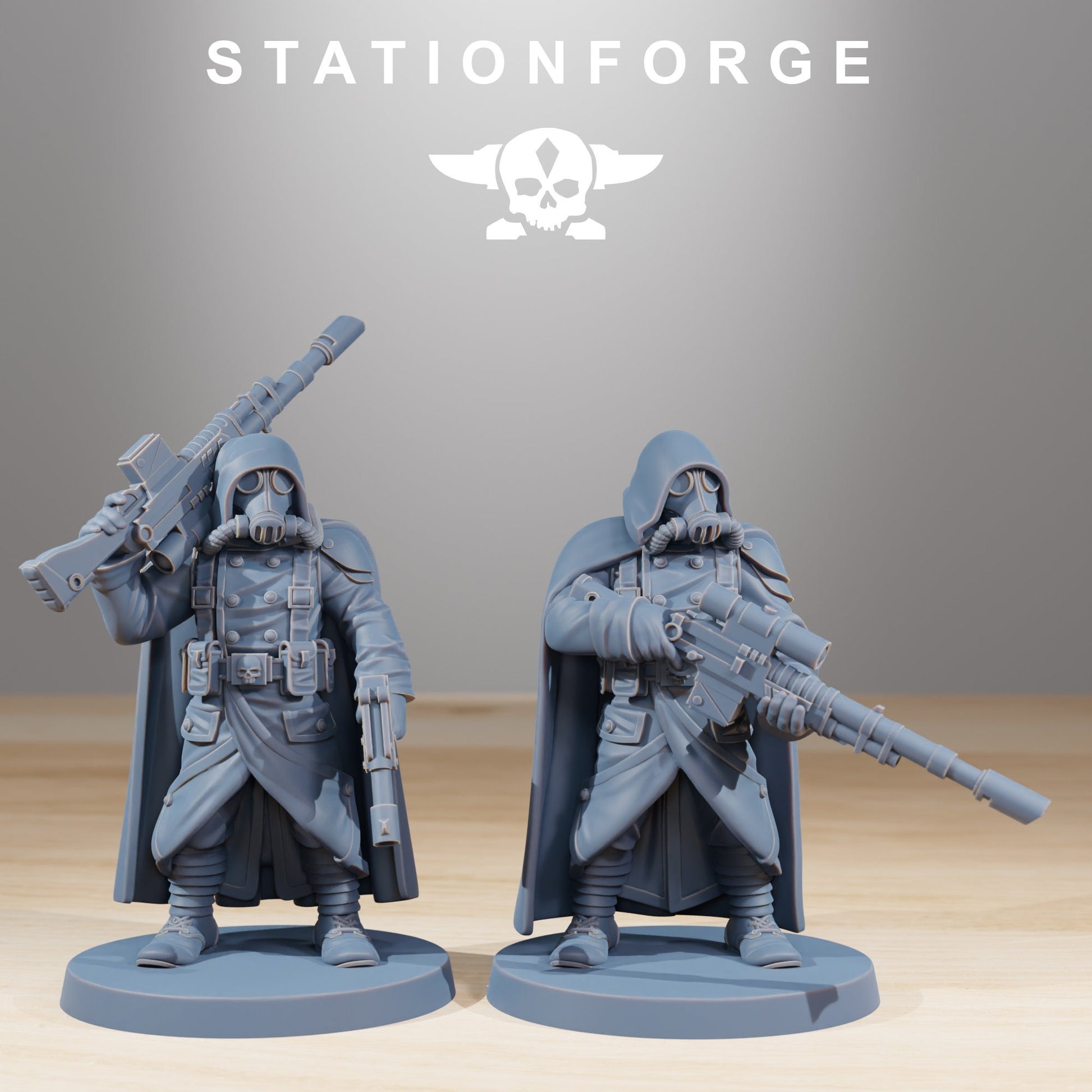 Grim Marksmen - set of 10 (sculpted by Stationforge)