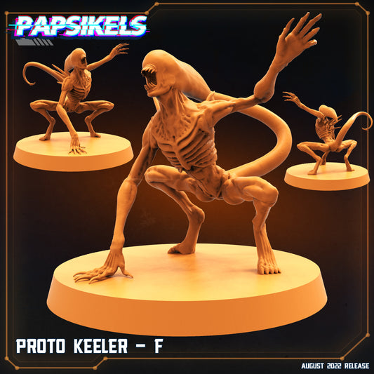 Proto Keeler F (1) Xenomorph Fan Art (sculpted by Papsikels)