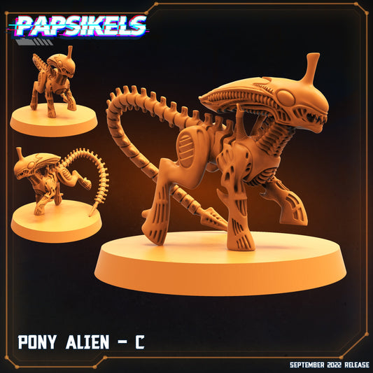 Pony Alien C (1) Xenomorph Fan Art (sculpted by Papsikels)