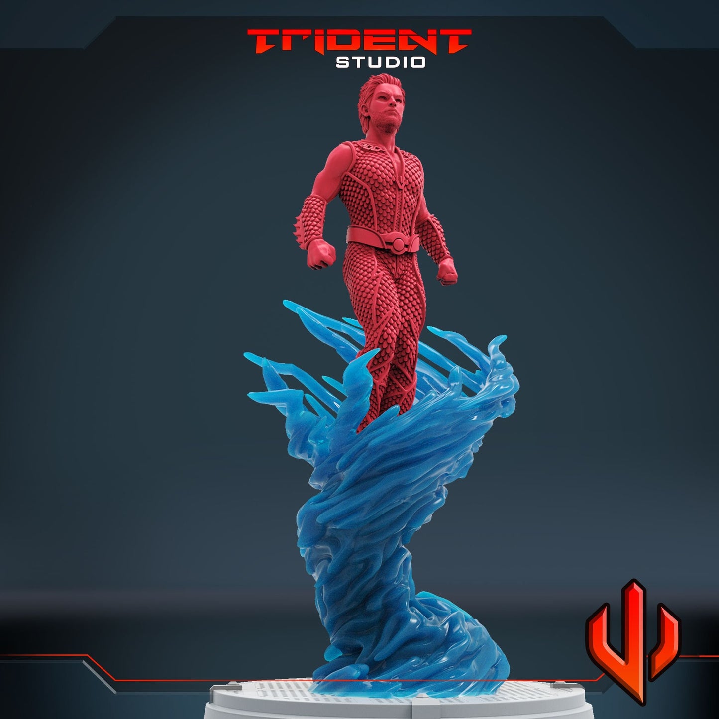 The Deep (Fan art sculpted by Trident Studio) (Crisis Protocol Proxy/Alternative)