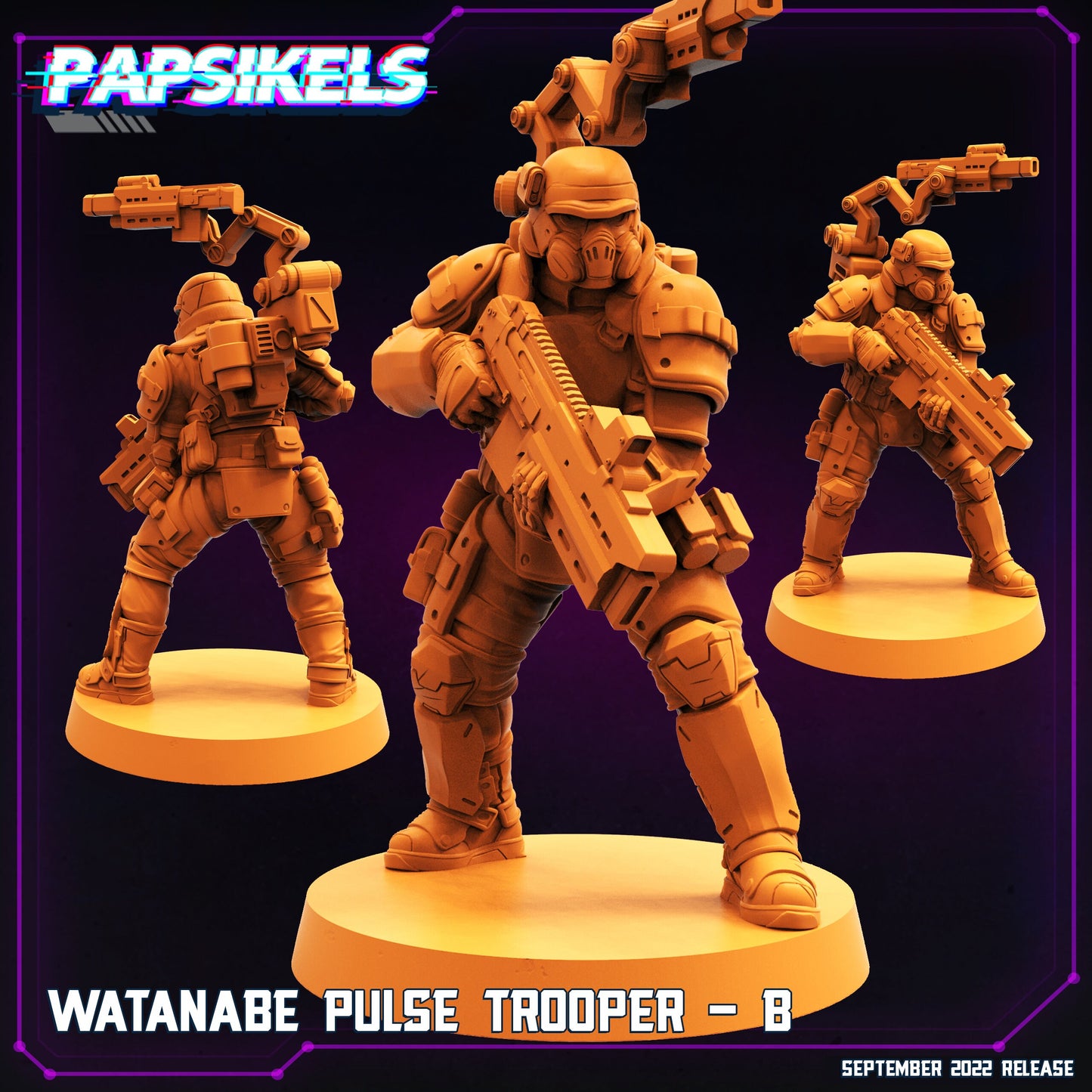 Watanabe Pulse Trooper (sculpted by Papsikels)