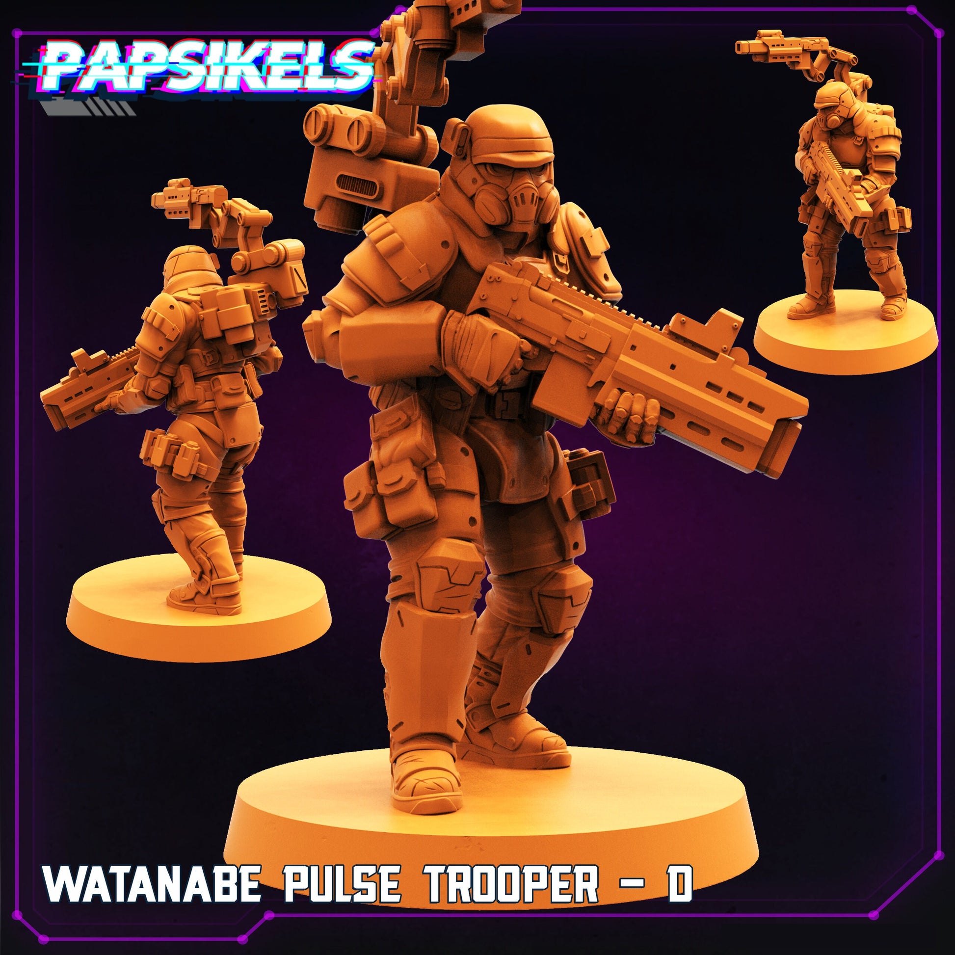 Watanabe Pulse Trooper (sculpted by Papsikels)