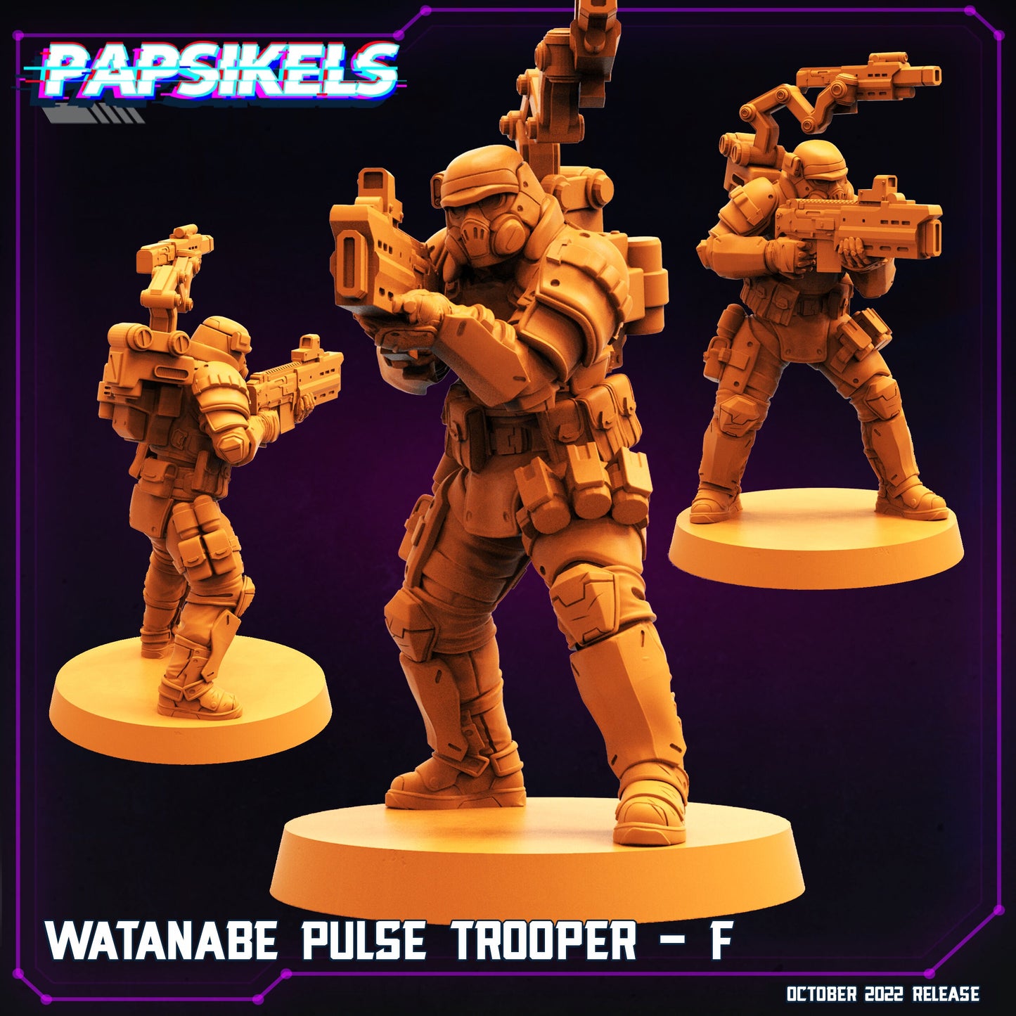 Watanabe Pulse Trooper (sculpted by Papsikels)