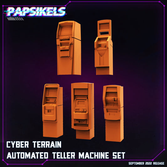 Cyber Terrain ATM Set (sculpted by Papsikels)