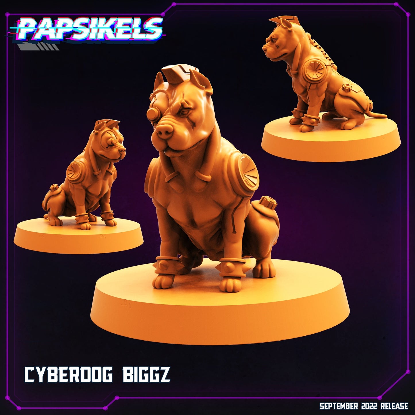 Cyberdog Biggz (sculpted by Papsikels)