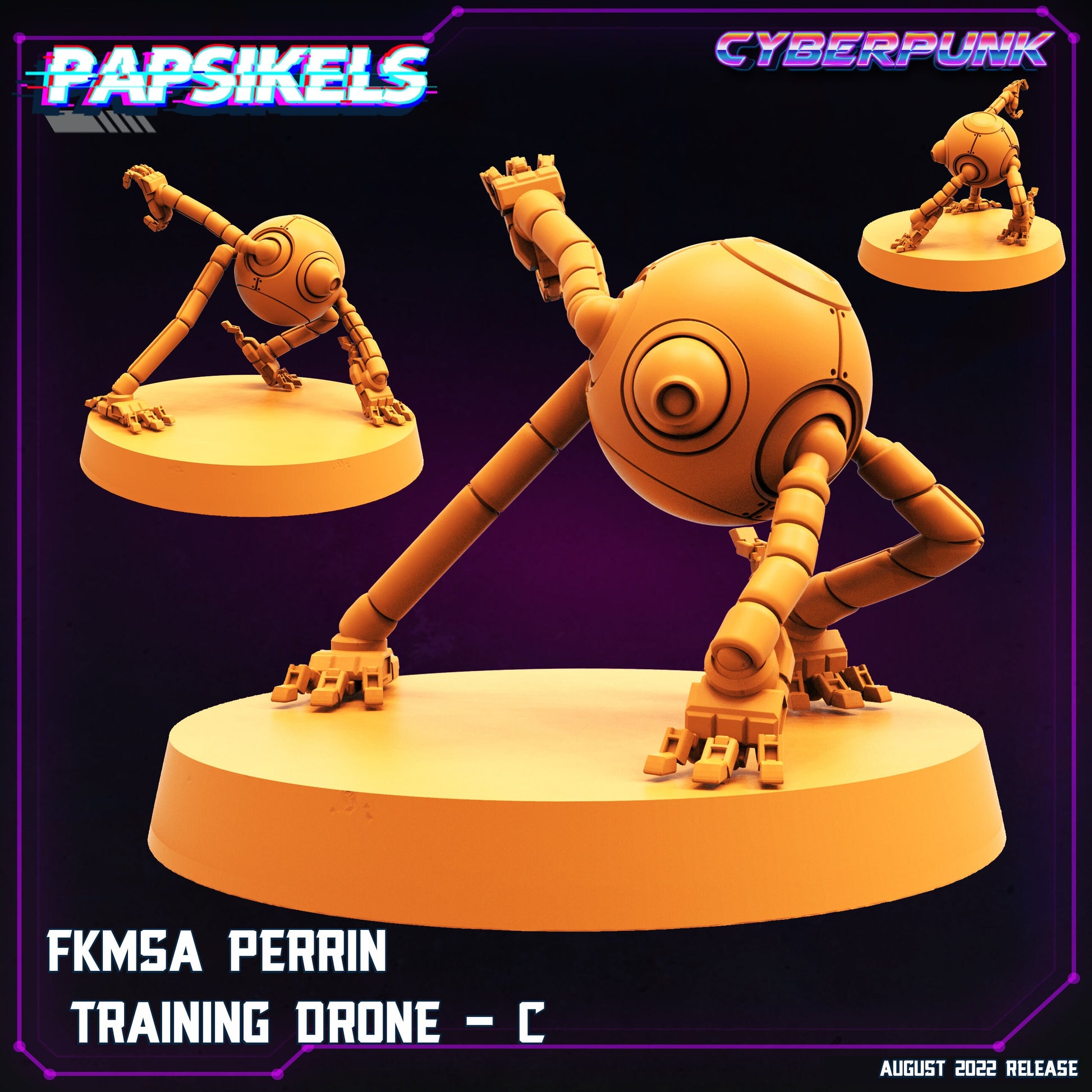 FKMSA Perrin Training Drones (Set of 3) (sculpted by Papsikels)