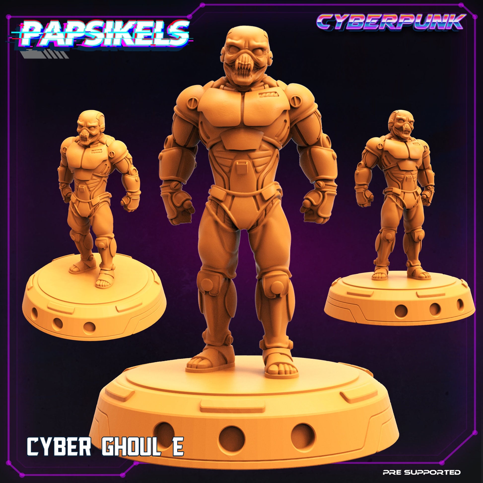 Cyber Ghoul Gang (sculpted by Papsikels)