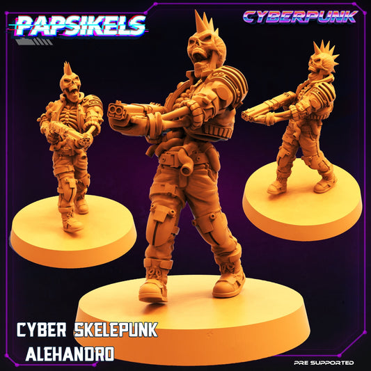 Cyber Skelepunk Gang (sculpted by Papsikels)