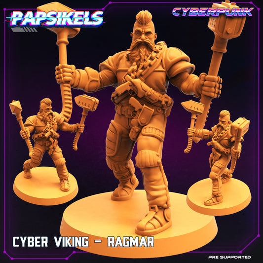 Cyber Viking Ragmar (sculpted by Papsikels)