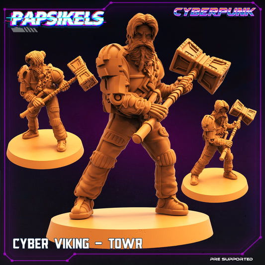 Cyber Viking Towr (sculpted by Papsikels)