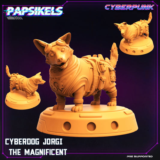 Cyberdog Jorgi the Magnificent (sculpted by Papsikels)