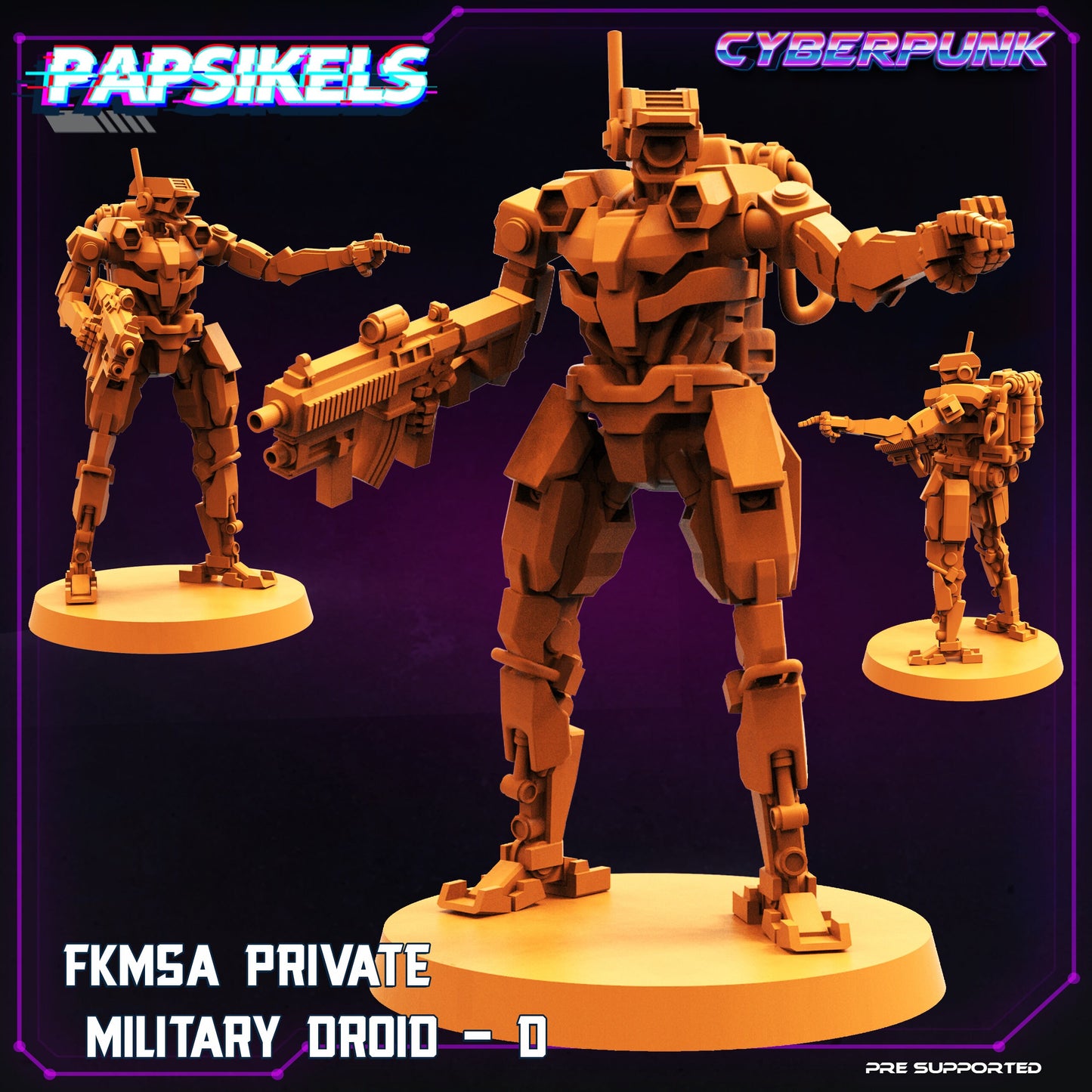 FKMSA Private Military Droid Squad (Sculpted by Papsikels)