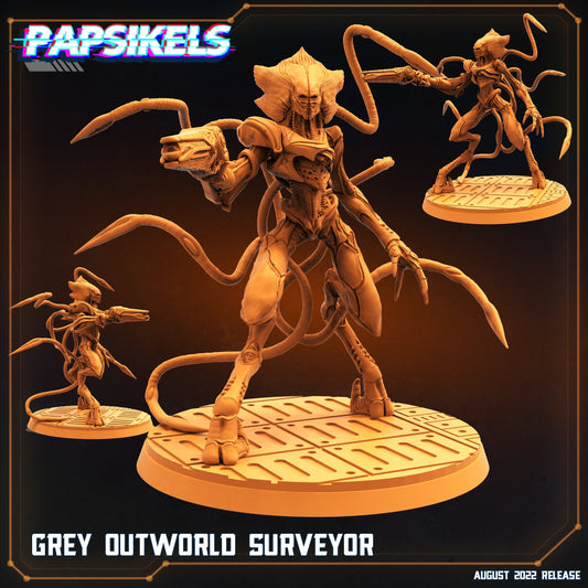 Grey Outworld Surveyor - Independence Day Fan Art (sculpted by Papsikels)