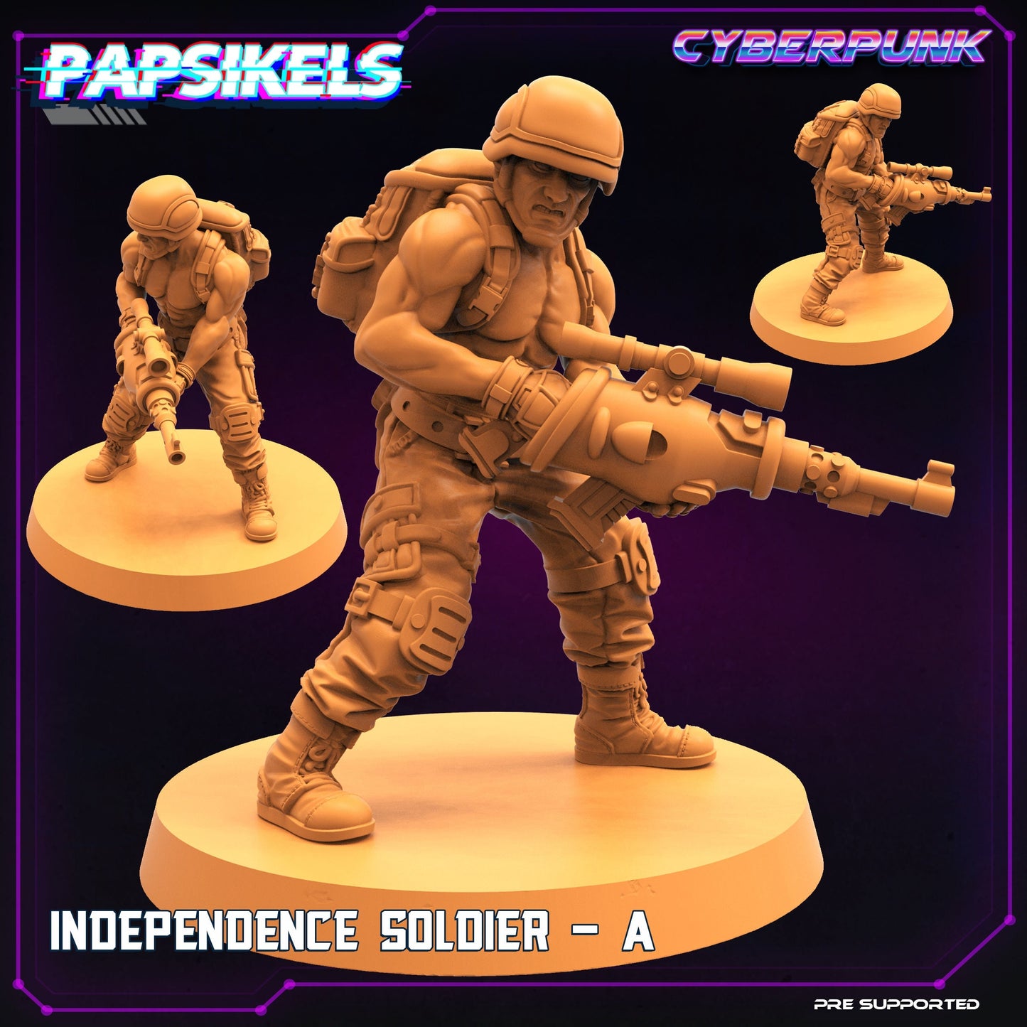 Independence Soldier A (sculpted by Papsikels)