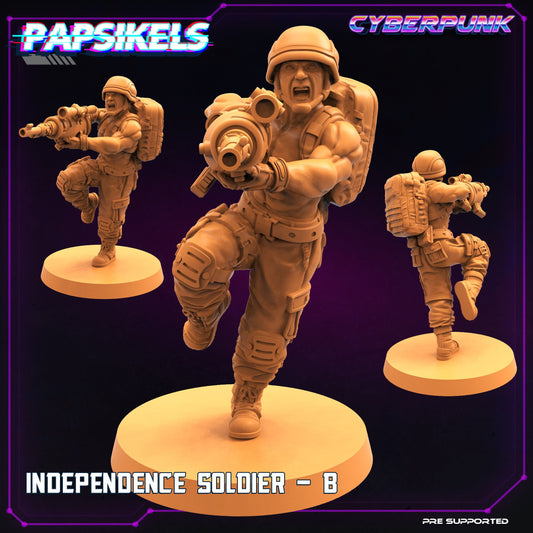 Independence Soldier B (sculpted by Papsikels)