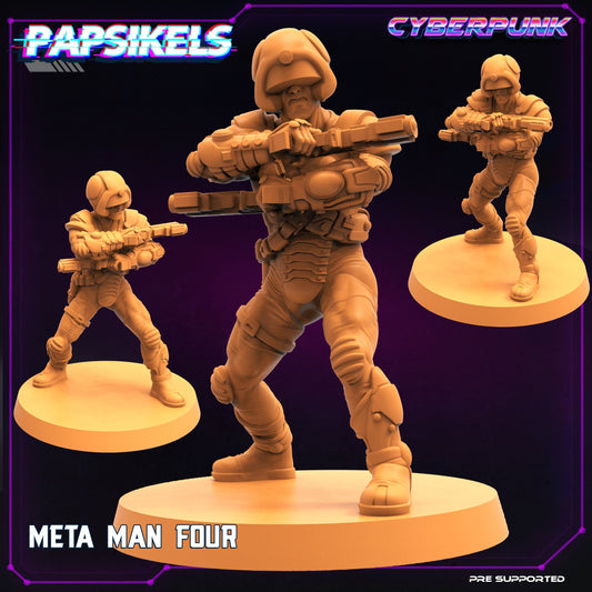 Meta Man Four (sculpted by Papsikels)