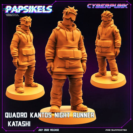 Quadro Kantos Night Runner - Katashi (sculpted by Papsikels)