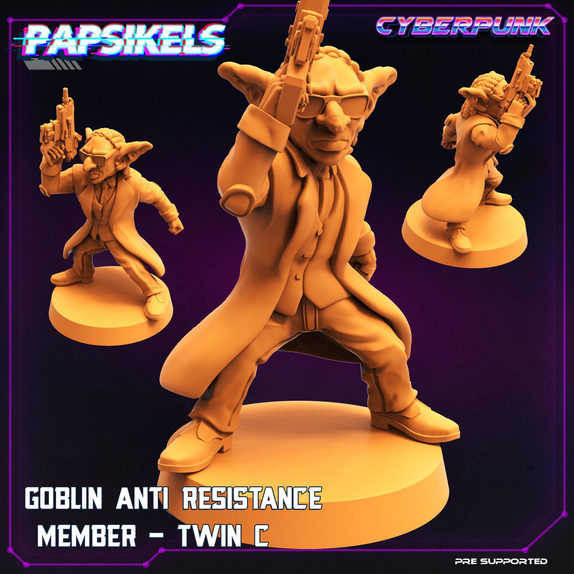 Goblin Anti Resistance Member - Twin C (sculpted by Papsikels)