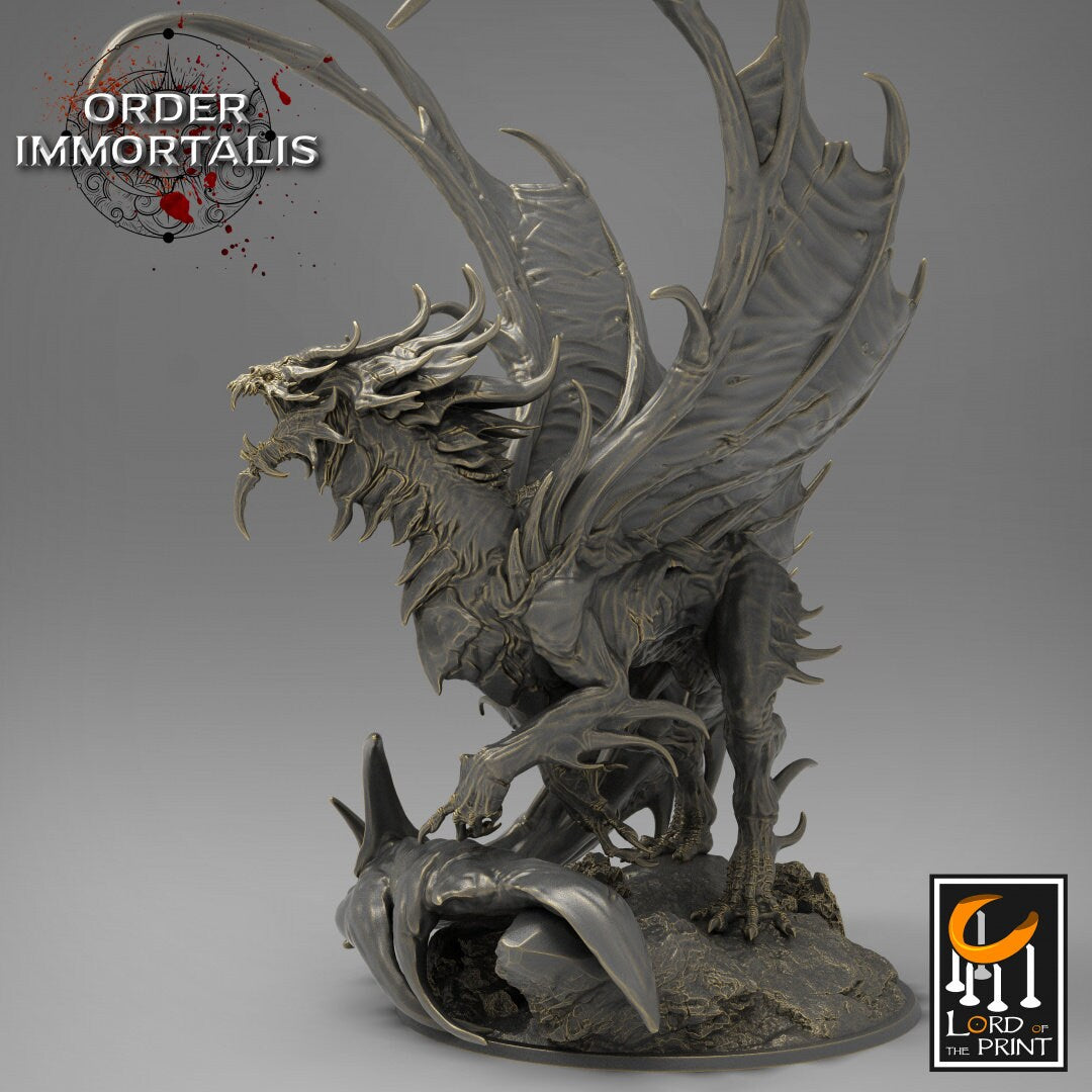 Elder Blood Dragon (Sculpted by Lord of the Print)