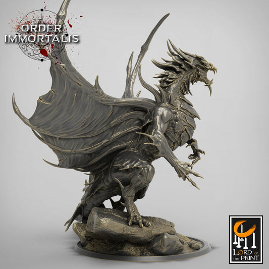 Adult Blood Dragon (Sculpted by Lord of the Print)