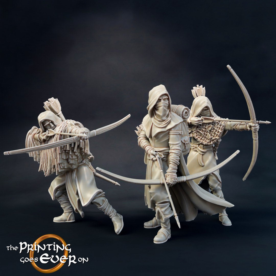 Watcher of Mona’Firth - Bowmen/Archers (sculpted by Print Goes Ever On)