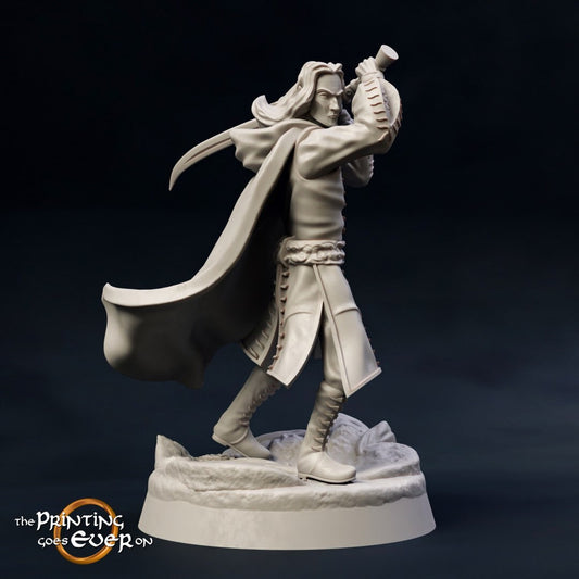 Elven Hero Golloccel (sculpted by Print Goes Ever On)