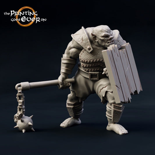 Orc Thug (sculpted by Print Goes Ever On)