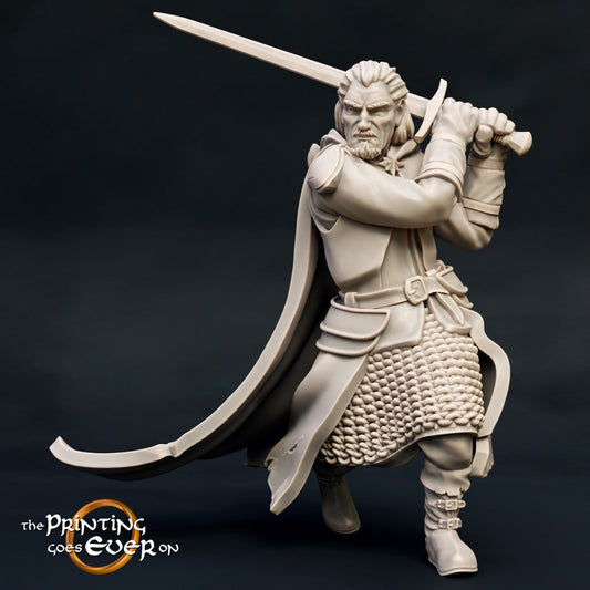 Ranger with Sword - Pose B (sculpted by Print Goes Ever On)