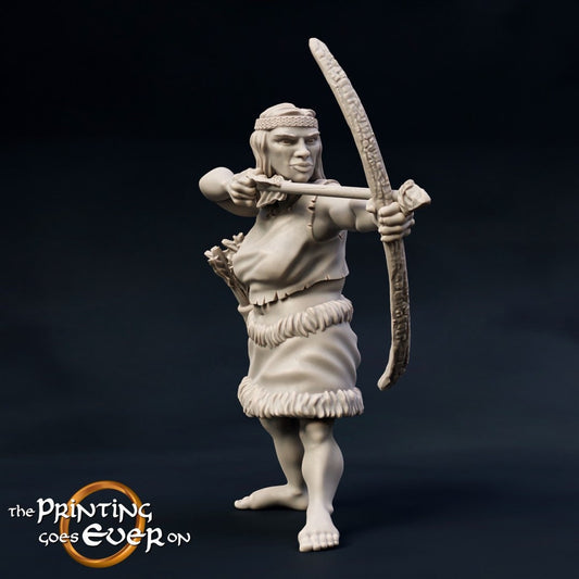 Woodwose - Archer B (sculpted by Print Goes Ever On)