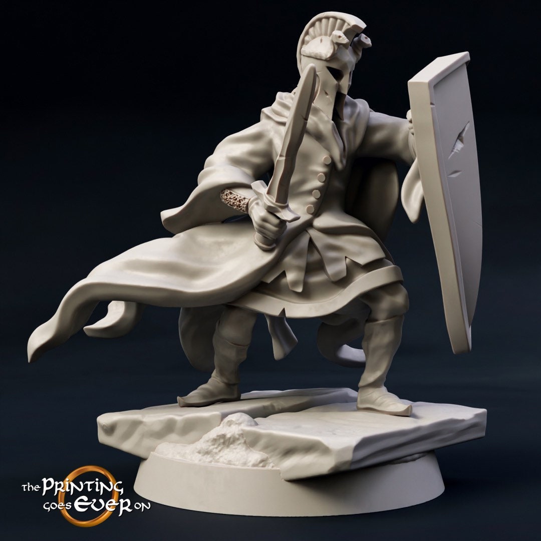 Dark Myrmidon (sculpted by Print Goes Ever On)