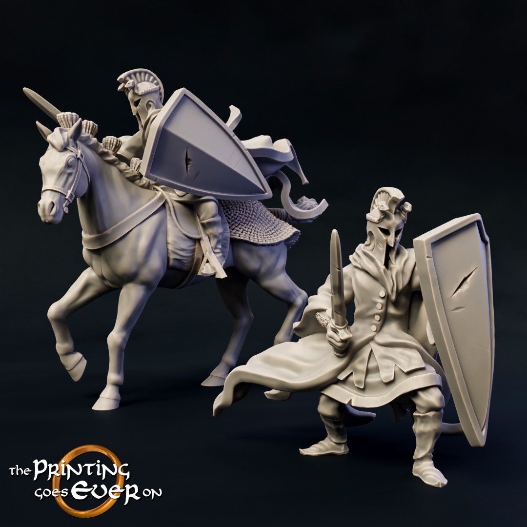 Dark Myrmidon (sculpted by Print Goes Ever On)