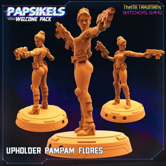 Judge/Law Upholder Pampam Flores (sculpted by Papsikels)