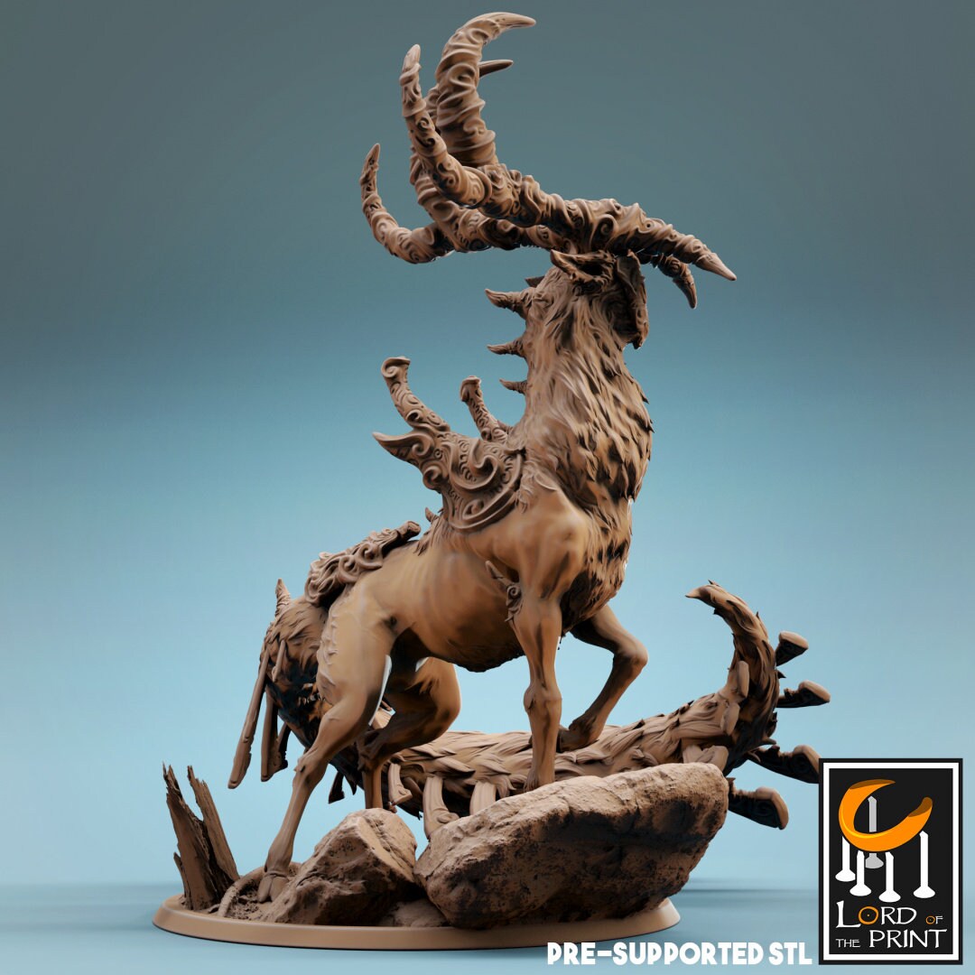 Forest God (Sculpted by Lord of the Print)