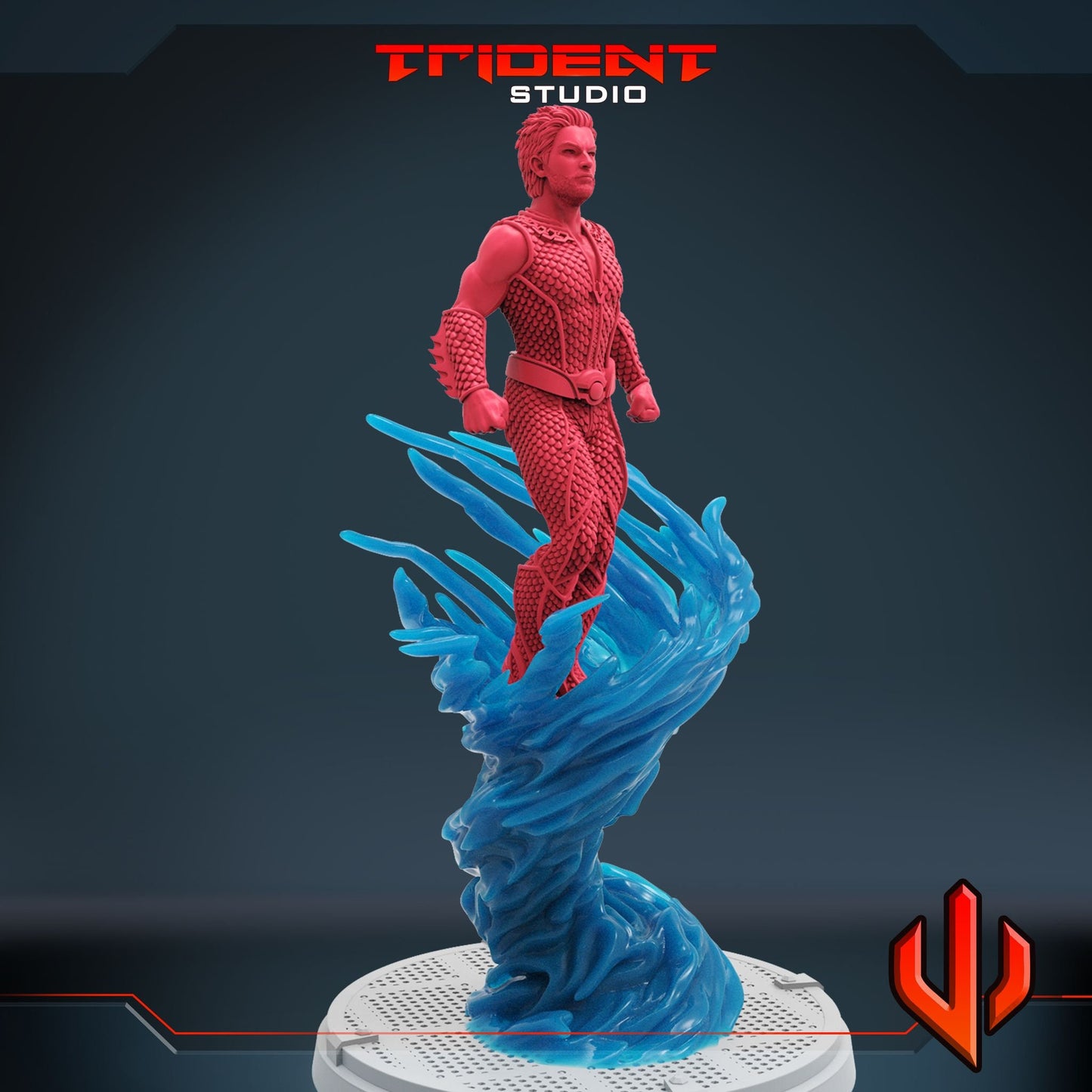 The Deep (Fan art sculpted by Trident Studio) (Crisis Protocol Proxy/Alternative)