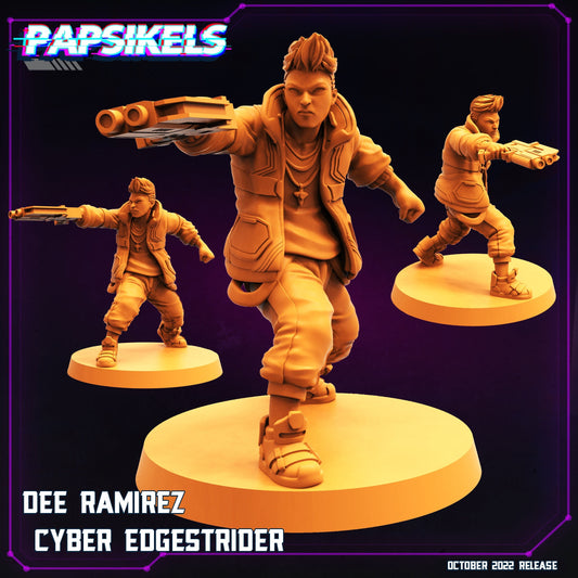 Dee Ramirez - Cyber Edgestrider (sculpted by Papsikels)