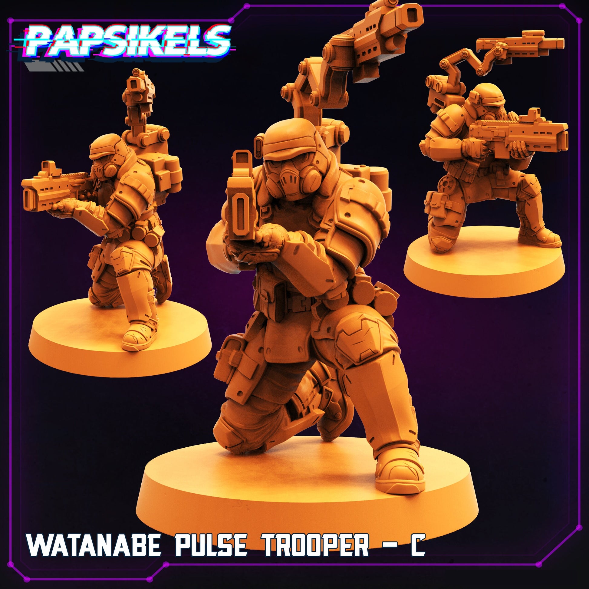 Watanabe Pulse Trooper (sculpted by Papsikels)