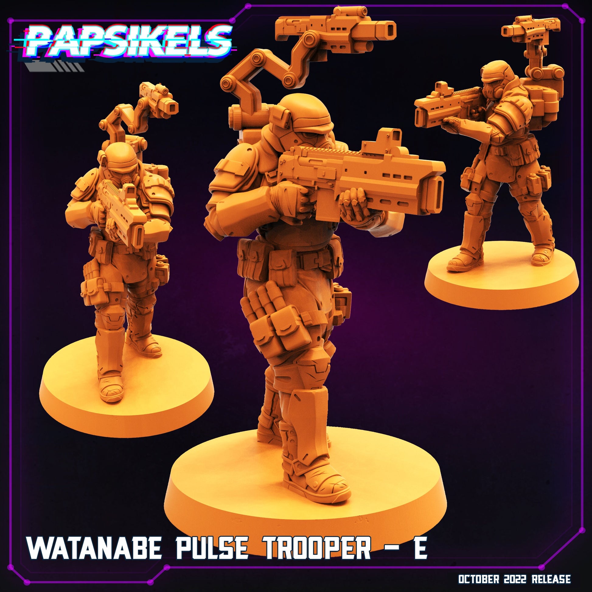 Watanabe Pulse Trooper (sculpted by Papsikels)