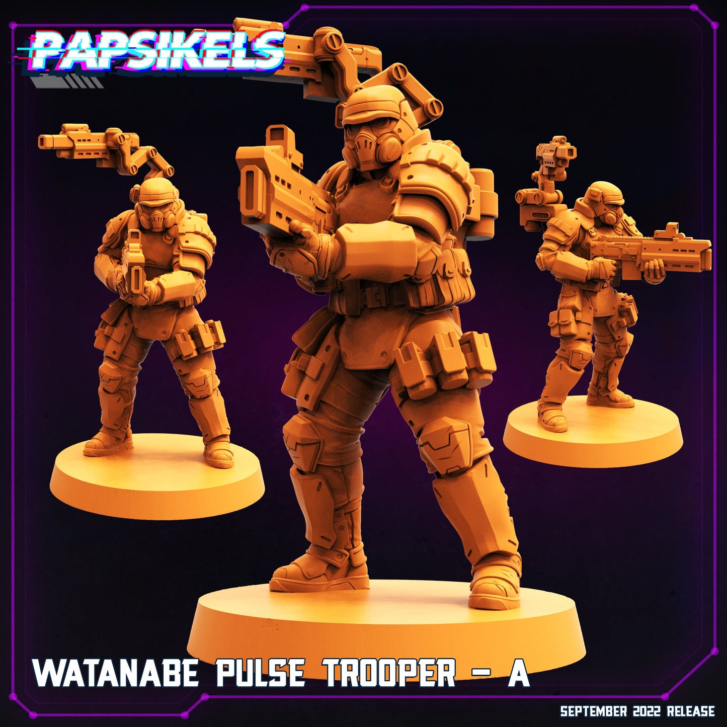 Watanabe Pulse Trooper (sculpted by Papsikels)