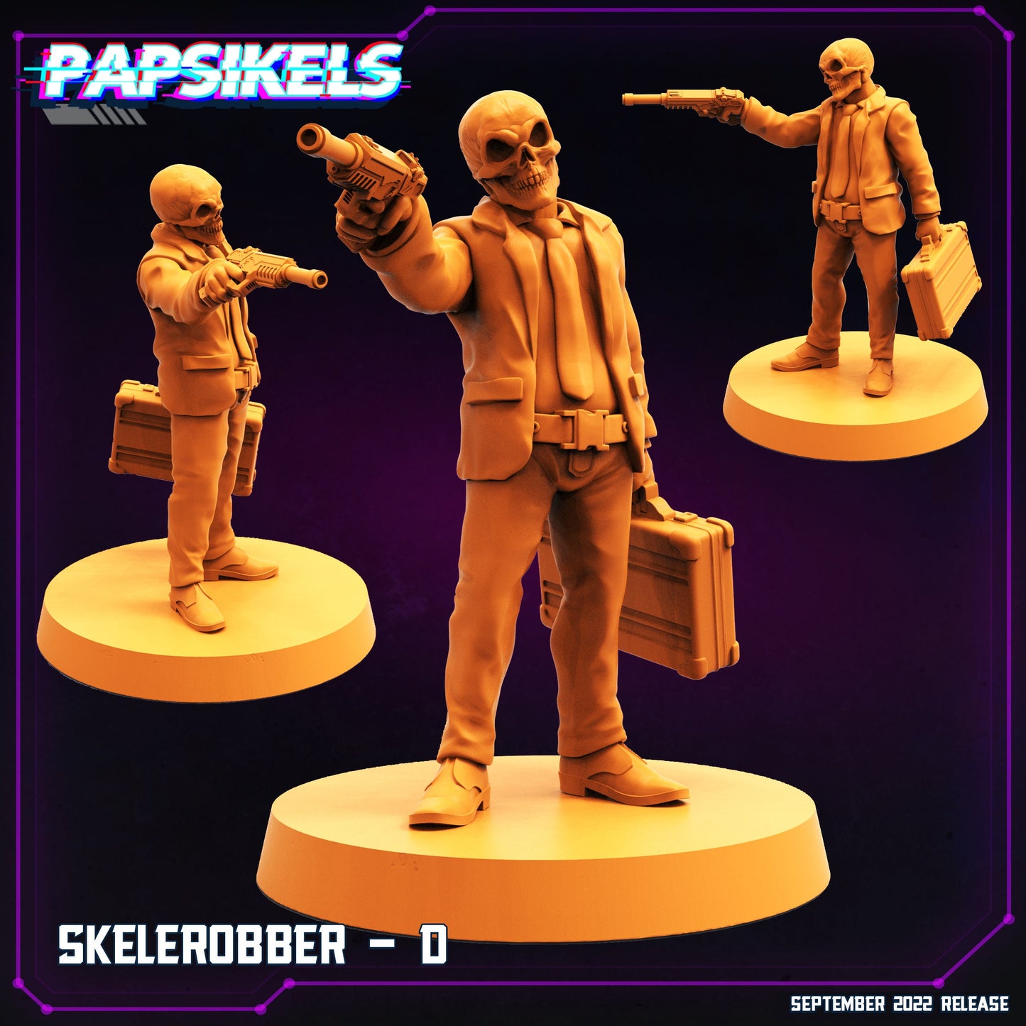 Skele-Robbers  (sculpted by Papsikels)