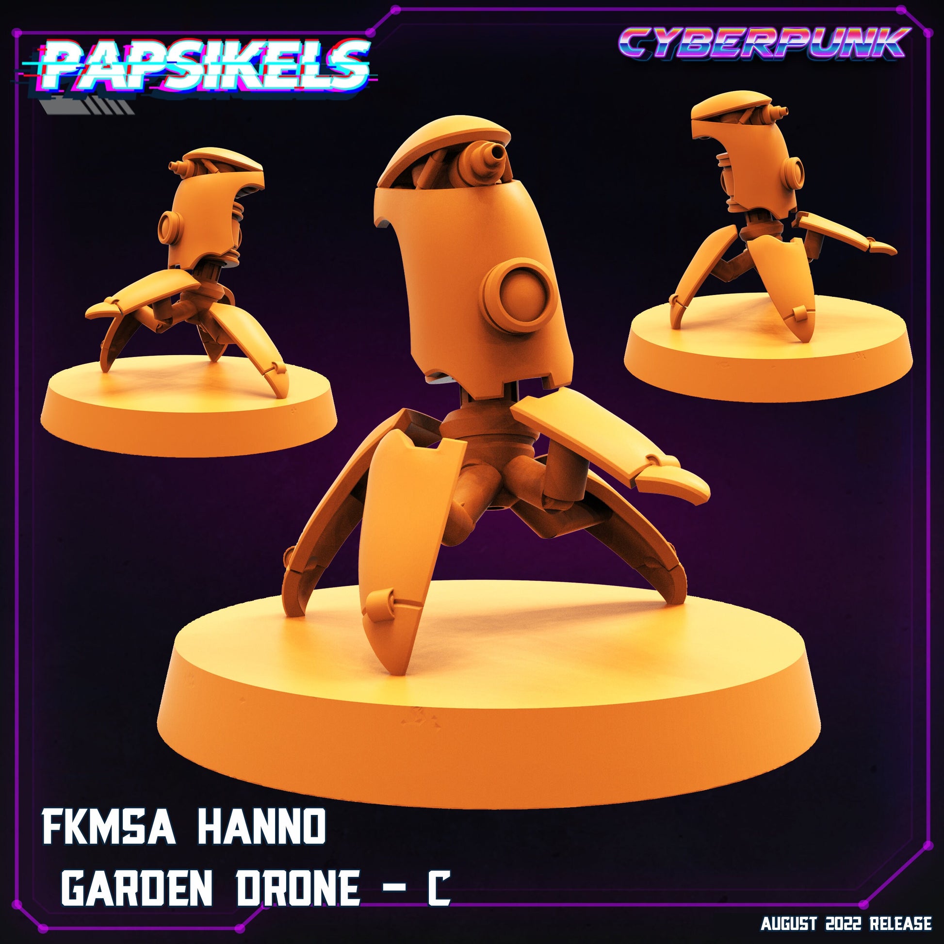 FKMSA Hanno Garden Drones (Set of 3) (sculpted by Papsikels)