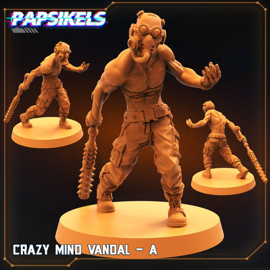 Crazy Mind Vandals Gang (sculpted by Papsikels)