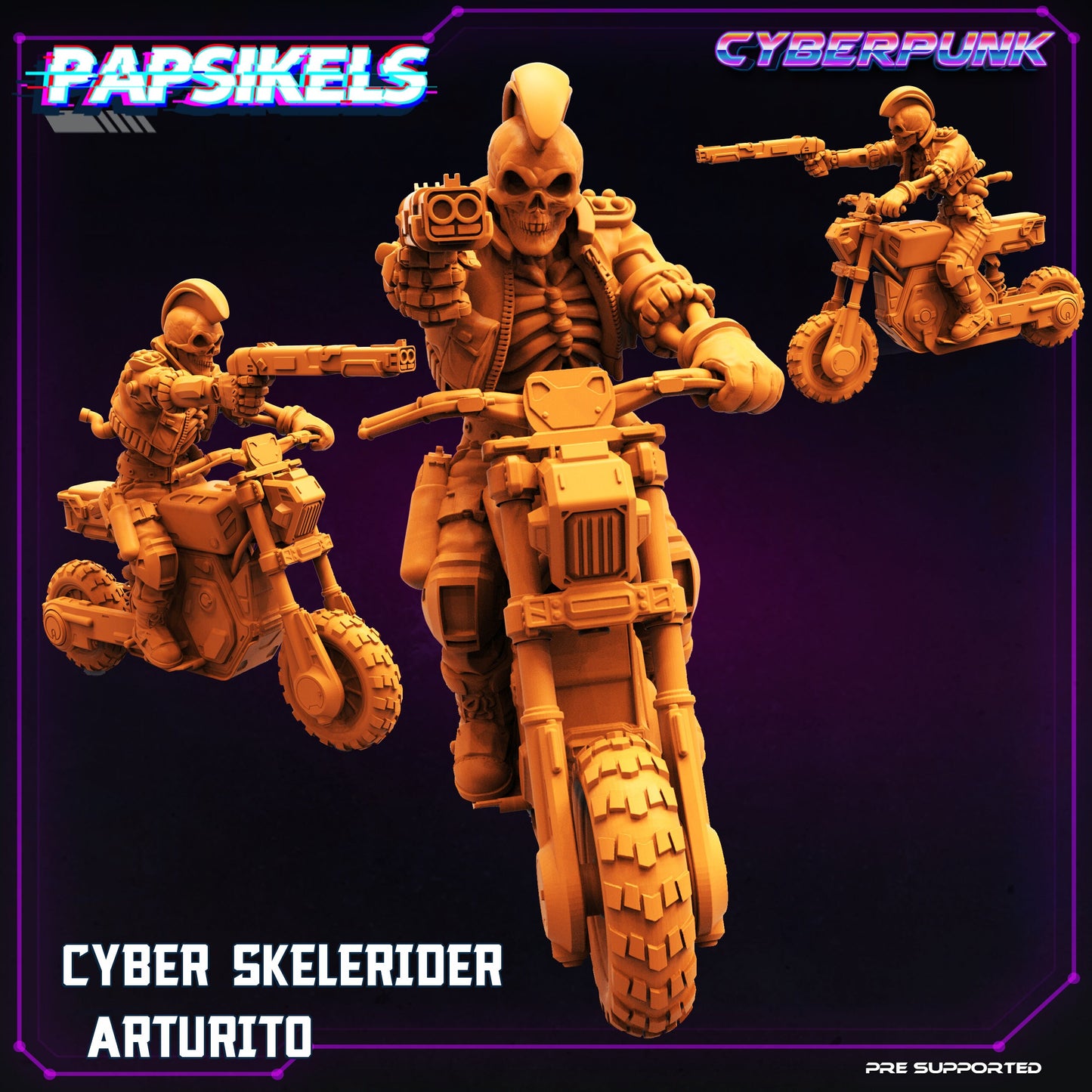 Cyber Skelerider - Arturito (sculpted by Papsikels)