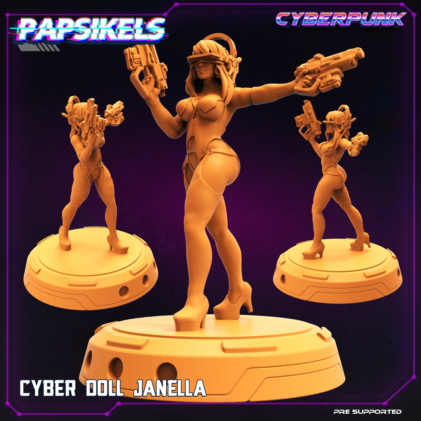 Cyberdoll Janella (sculpted by Papsikels)