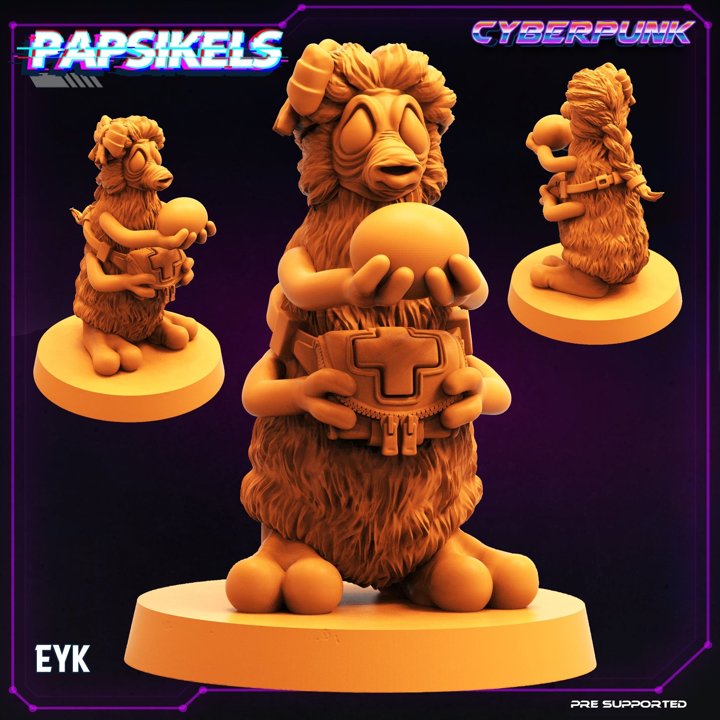 Eyk (sculpted by Papsikels)