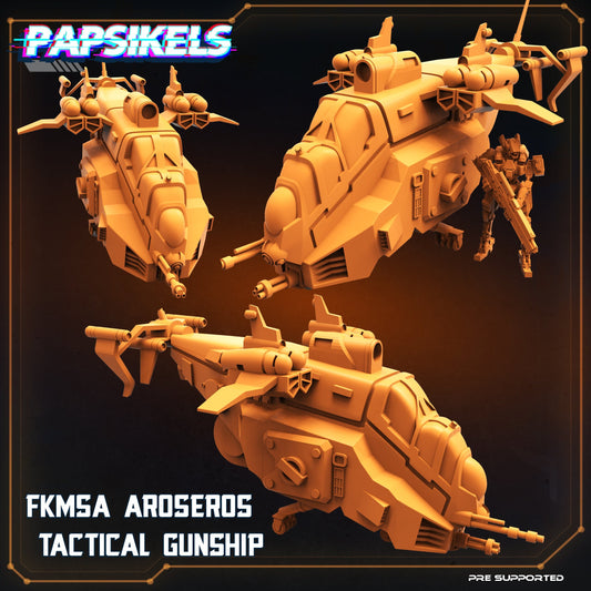 FKMSA Aroseros Tactical Gunship (1) (sculpted by Papsikels)