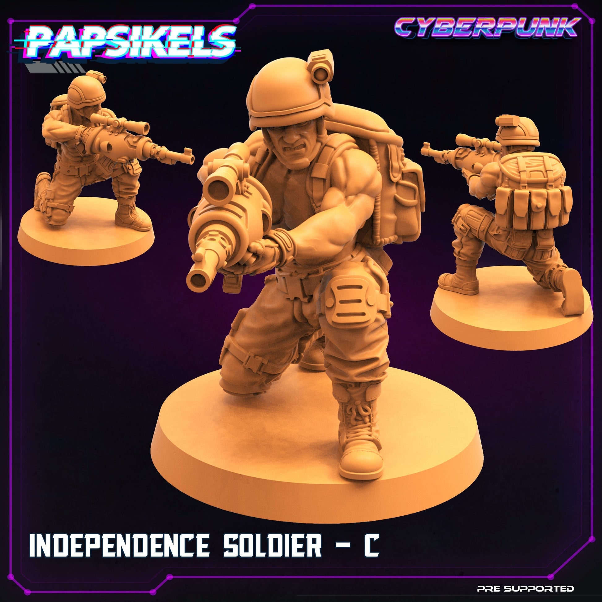 Independence Soldier C (sculpted by Papsikels)