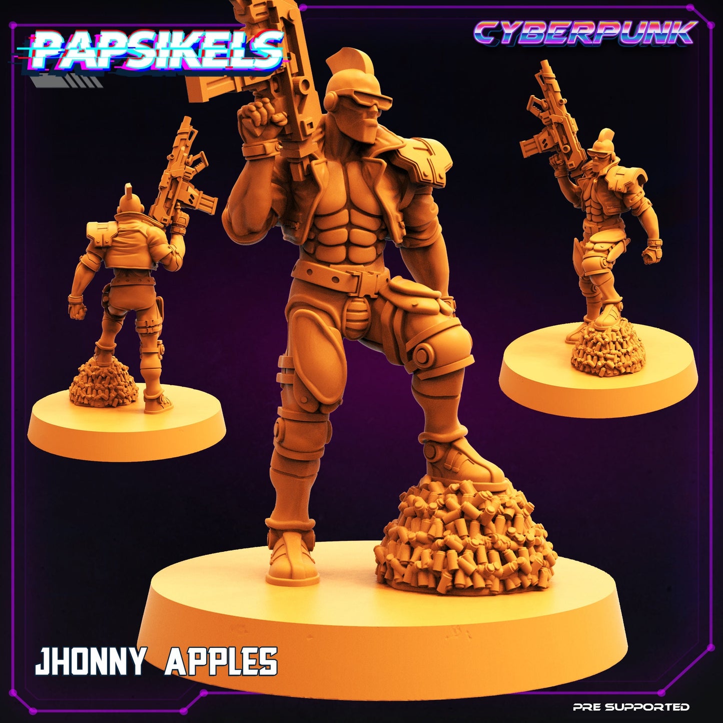 Jhonny Apples (sculpted by Papsikels)
